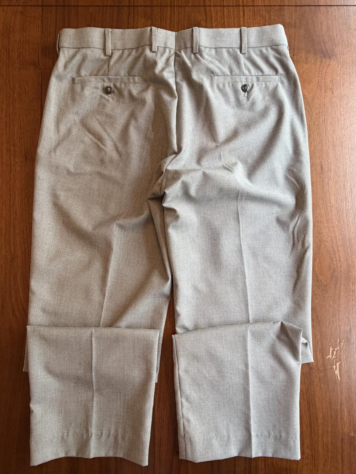 Louis Raphael Rossi Men’s Houndstooth Dress Pants - Size 36x30
