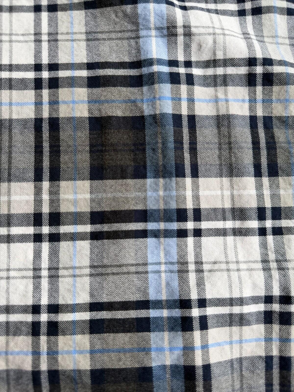 Polo Ralph Lauren Men's Navy Tartan Plaid Long Sleeve Shirt - Size 2XB