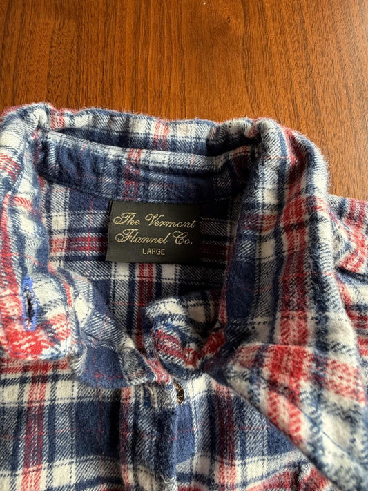 The Vermont Flannel Co Women's Flannel Button Down - Size L