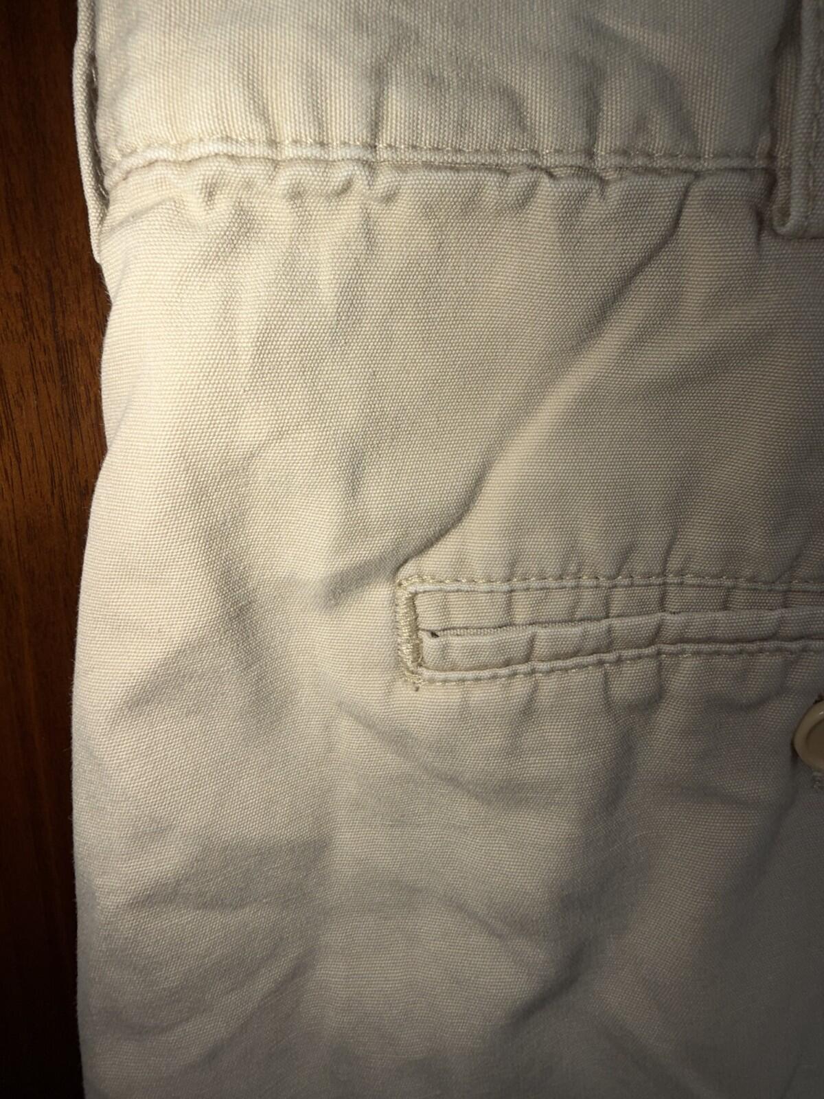 Lands' End Men's Khaki Chino Shorts - Size 32R