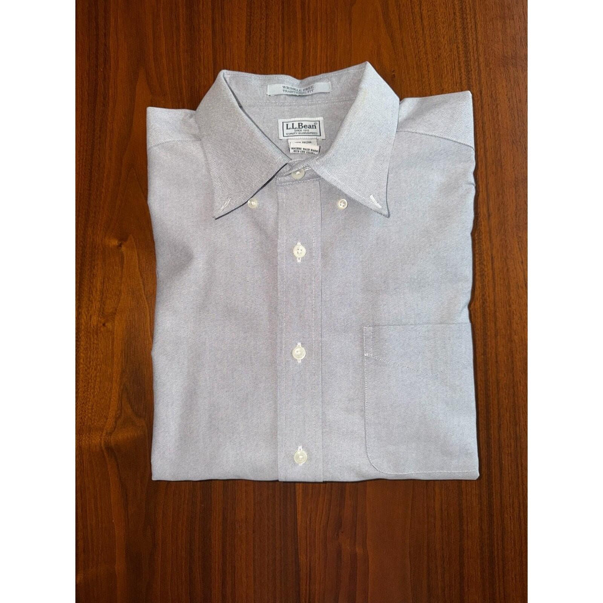 L.L. Bean Trad Fit Dress Shirt