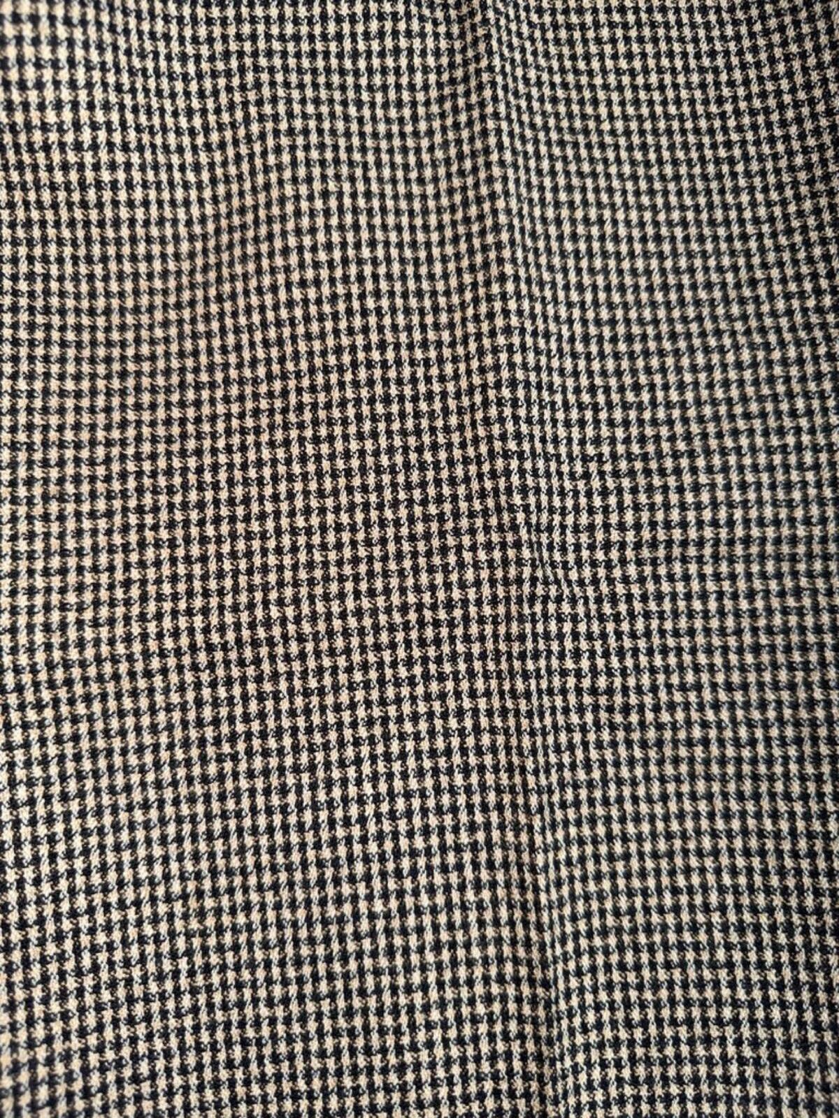 Vintage Conrad C Collection Women's High-Waisted Houndstooth Pants - Size 4