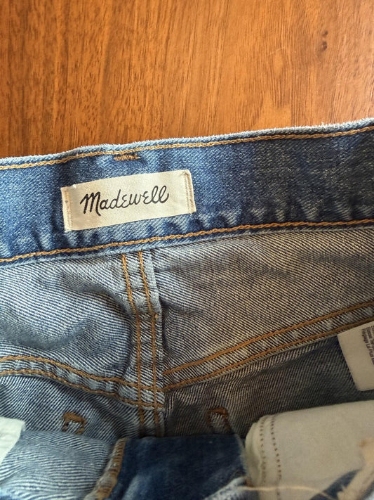 Madewell Women's The Momjean Jean Shorts - Size 23