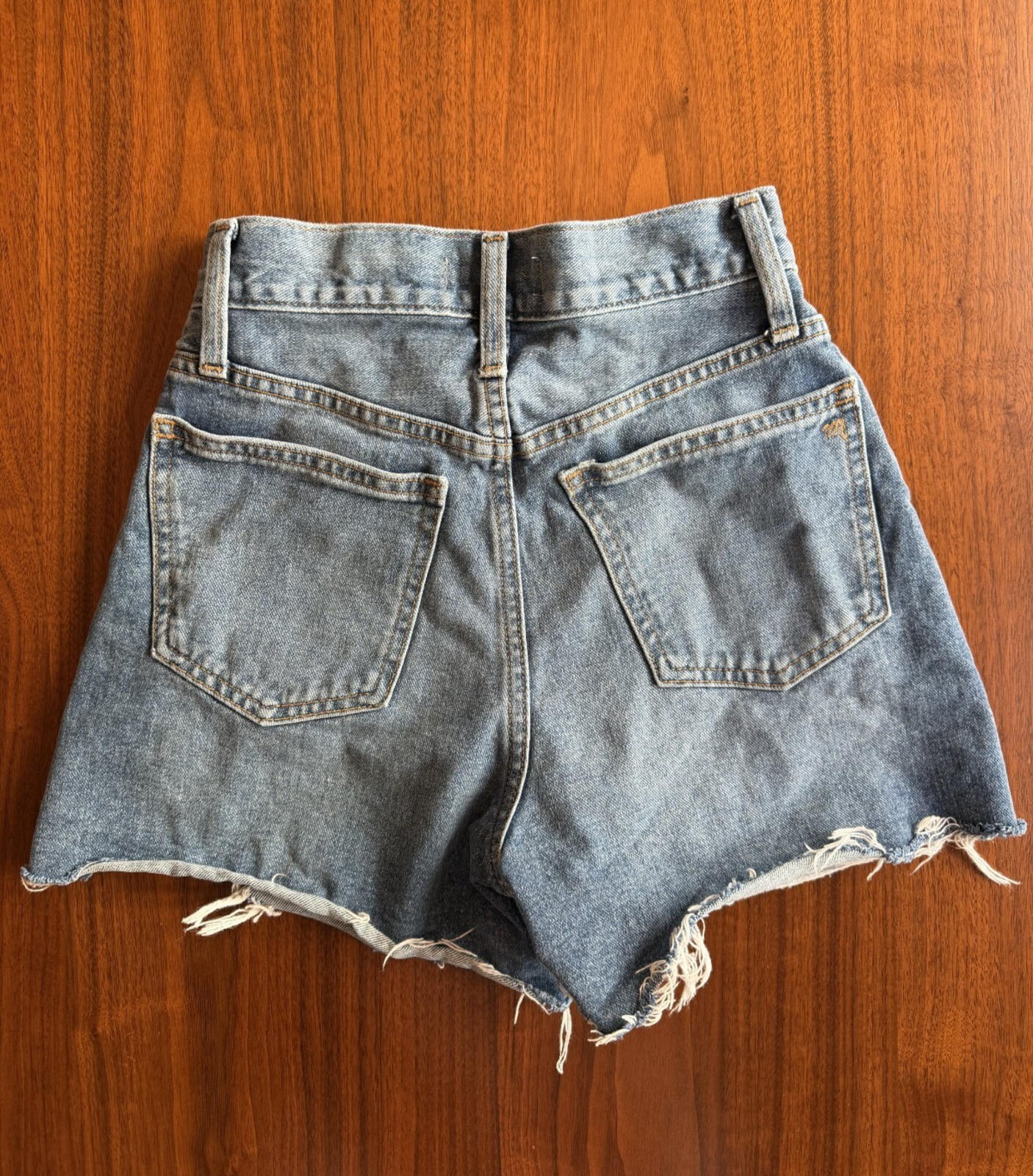 Madewell Women's The Momjean Jean Shorts - Size 23
