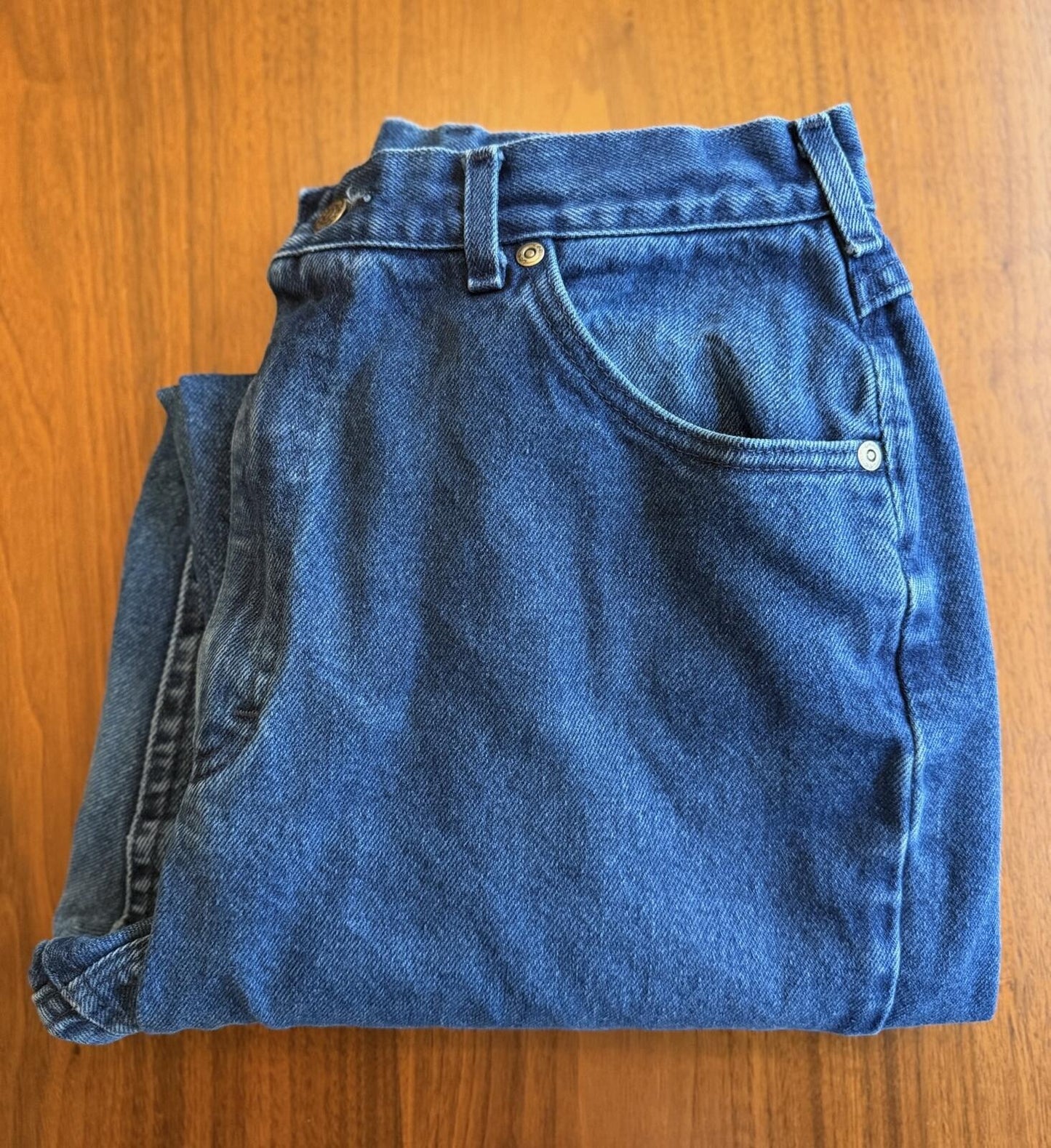 Vintage 90s Lee High-Waisted Tapered Leg Mom Jeans - Size 14