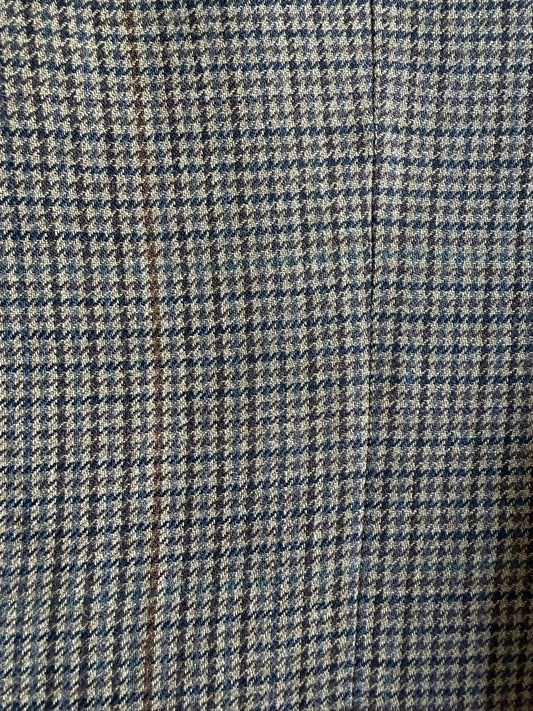 Lauren Ralph Lauren Men's Houndstooth Brown Wool-Silk Sport Coat - 44R