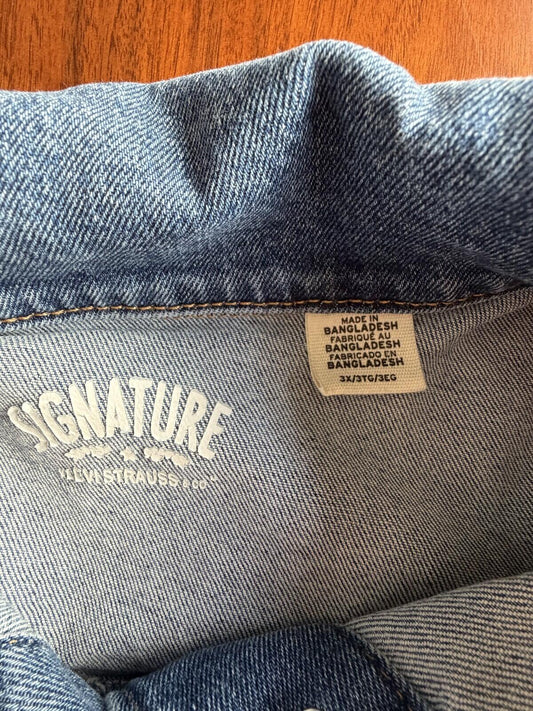 Levi Strauss & Co. Women's Signature Denim Jacket - 3XL