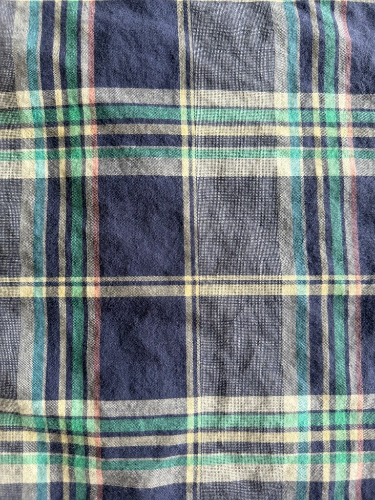 J.Crew Slim Fit Summer Purple Plaid Button-Down Shirt - Size M