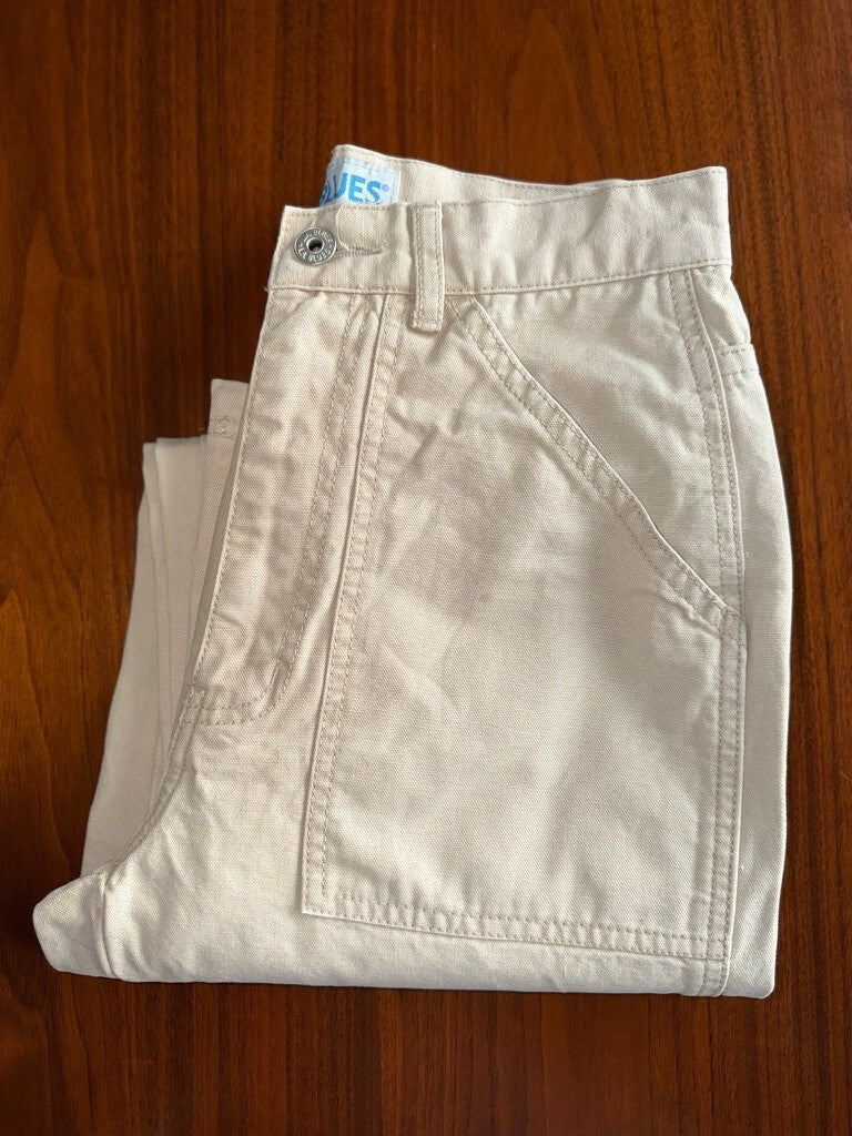 Vintage L.A. Blues Women's Tan Utility Trousers - Size 4
