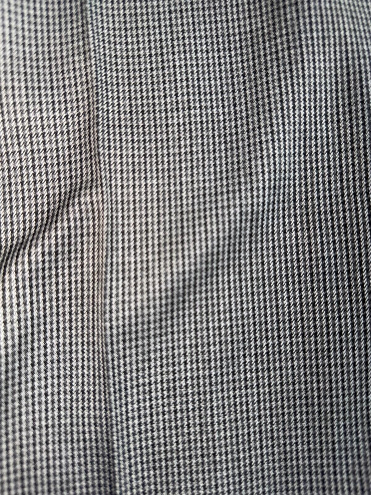 Lauren Ralph Lauren Micro Houndstooth Grey Dress Pants 38x29