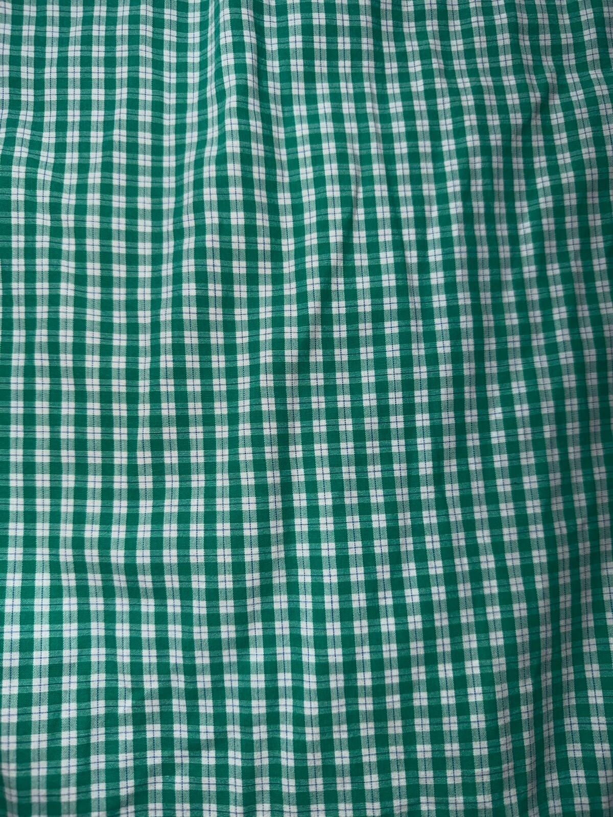 Brooks Brothers Regent Fit Green Tattersall Button-Down Shirt - Size L