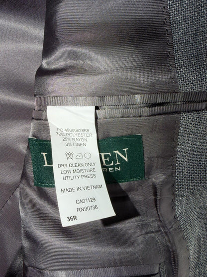 Lauren by Ralph Lauren Men's Tan Blazer - Size 36R