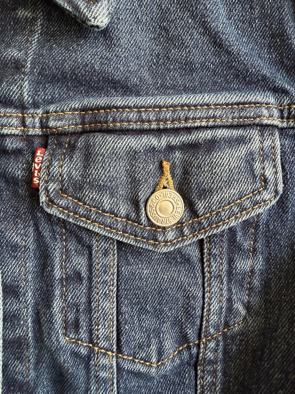 Levi's Women's Classic Dark Wash Denim Jacket - Size S