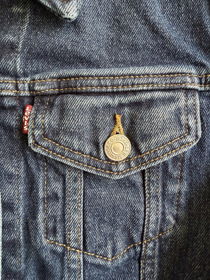 Levi's Women's Classic Dark Wash Denim Jacket - Size S
