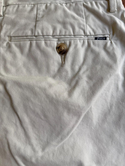 Polo Ralph Lauren Mens Size 35 Beige Cotton Chino Shorts