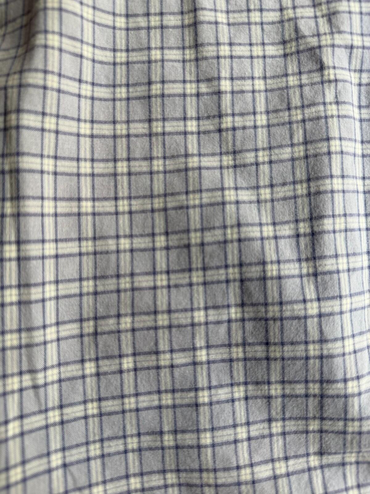 Polo Ralph Lauren Blake Men's Short Sleeve Plaid Shirt Lavender/Blue - Size  L
