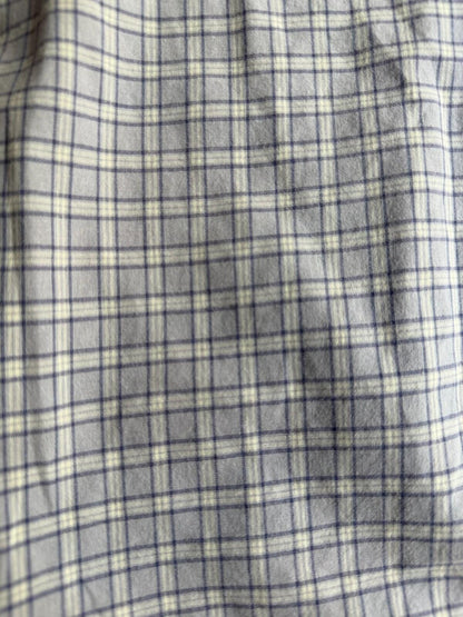 Polo Ralph Lauren Blake Men's Short Sleeve Plaid Shirt Lavender/Blue - Size  L