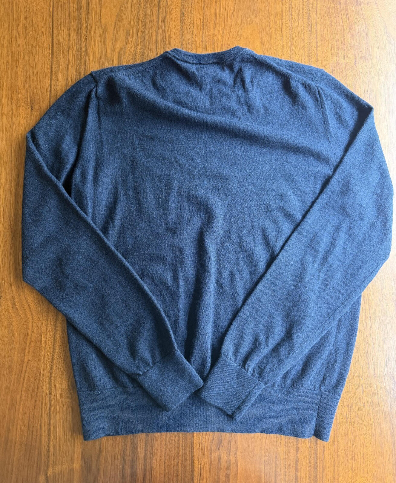 Banana Republic Women's Merino Wool Navy Blue Crew Neck Sweater - Size S