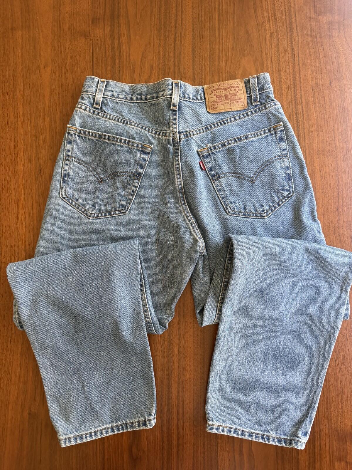 Vintage Levi's 550 Relaxed Fit Jeans - 33X30