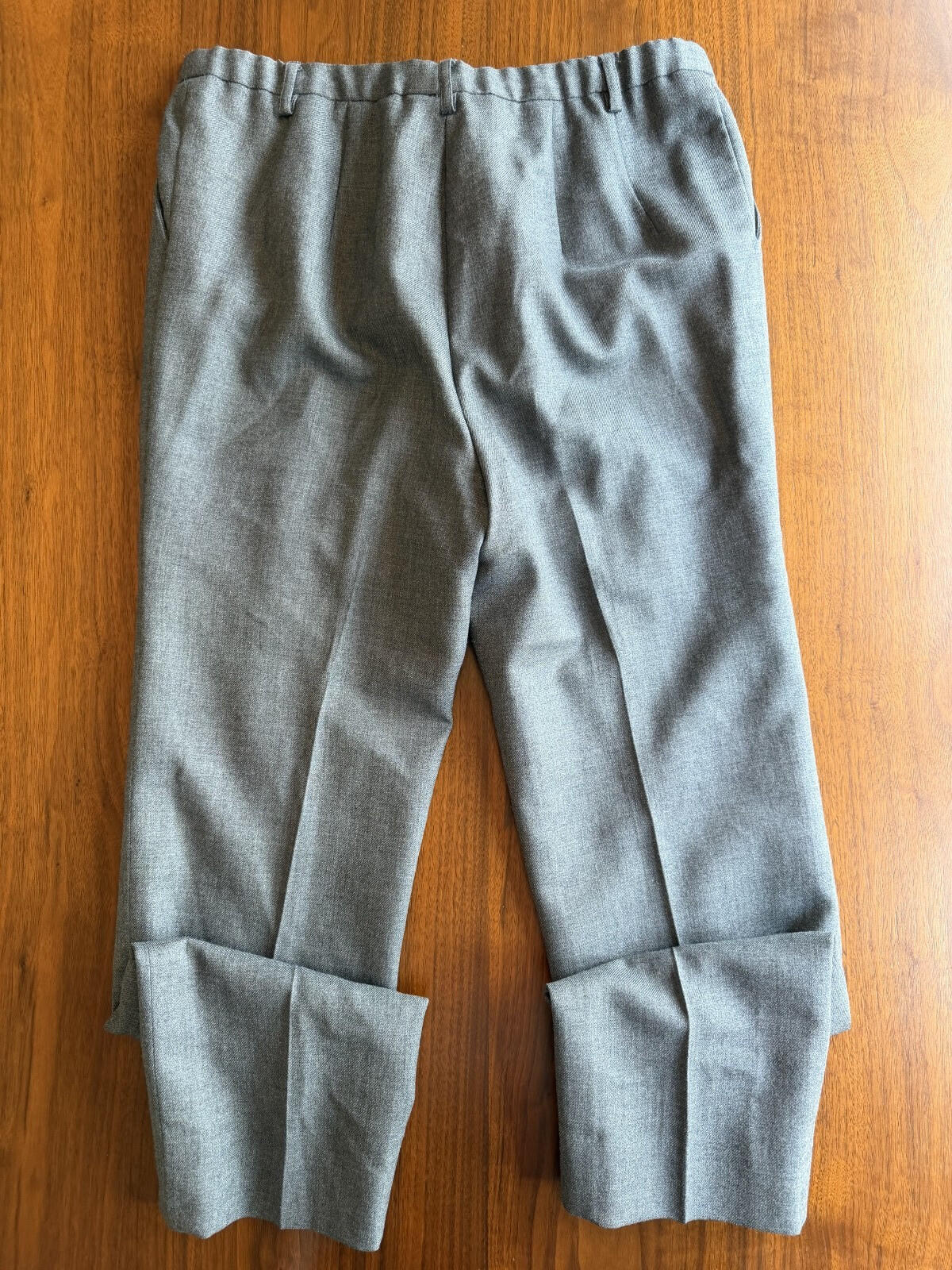 Vintage Pendleton Women's 100% Virgin Wool Pleated Trousers - Size 14