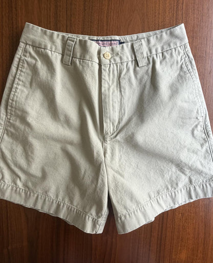 Vineyard Vines Beige Cotton Chino Shorts - Size 30