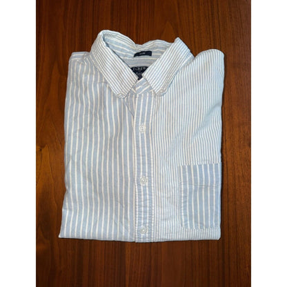 J.Crew Flex Oxford Slim Fit Multi-Striped Button Down - Size XL