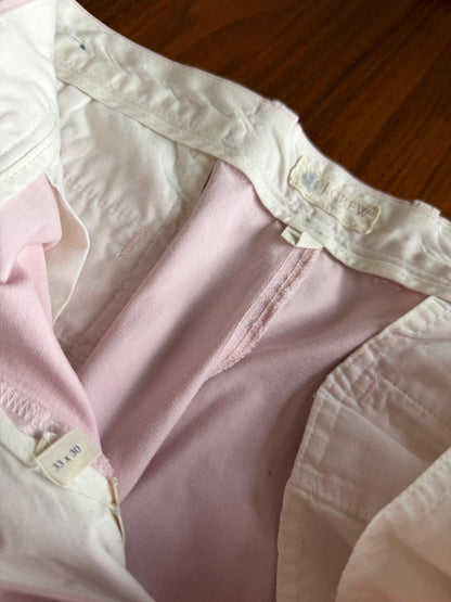 J.Crew Men's Light Pink Essential Chino Pants - Size 33x30