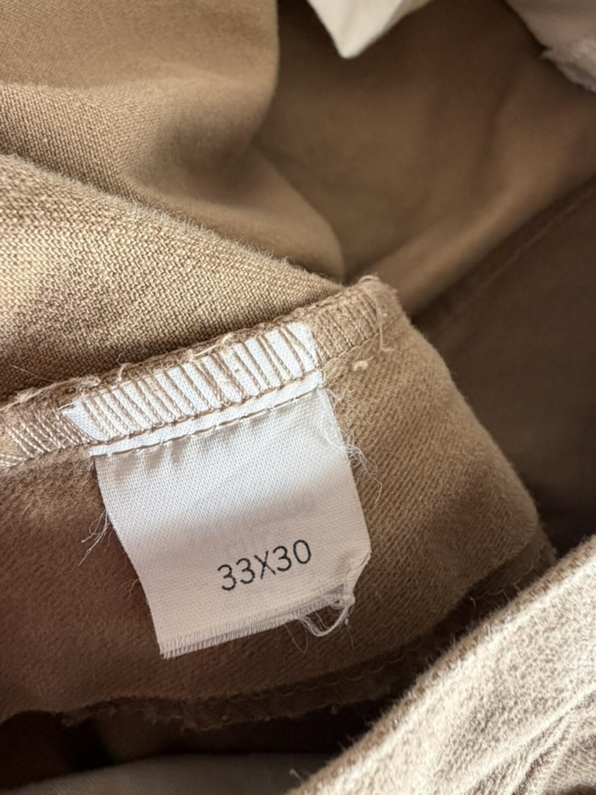 Polo by Ralph Lauren Men's Dark Khaki Cotton Pants - Size 33x30