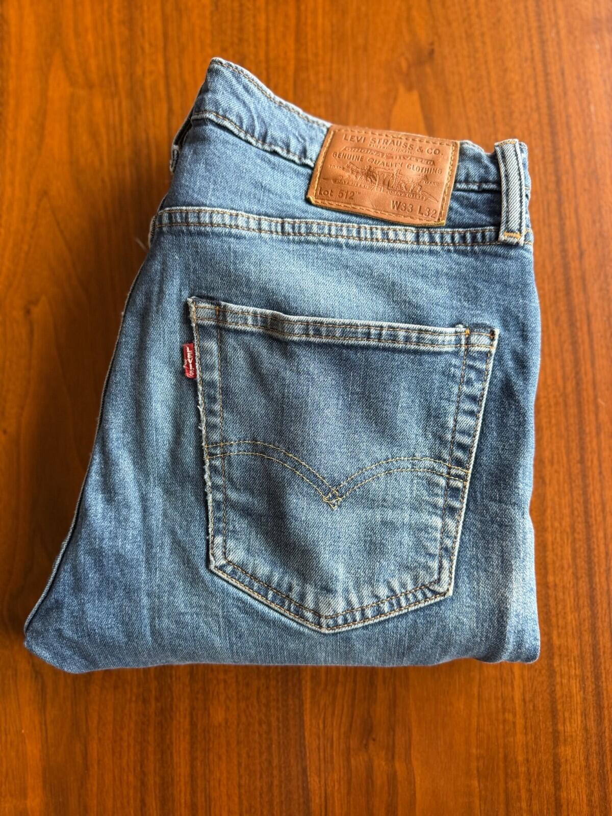 Levi's 512 Slim Taper Fit Jeans Medium Wash - 33x32