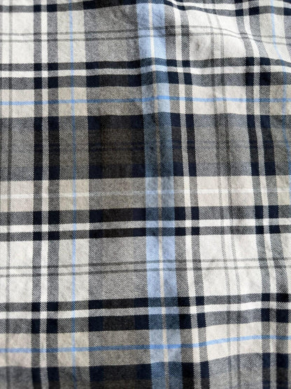 Polo Ralph Lauren Men's Navy Tartan Plaid Long Sleeve Shirt - Size 2XB