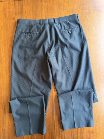 Ralph by Ralph Lauren Men's Windowpane Trousers - Size 34x30