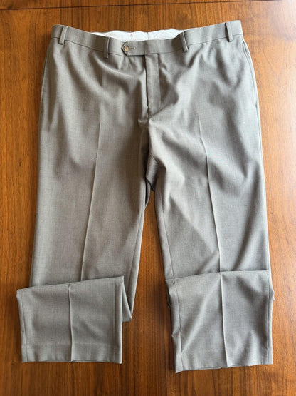 Ralph by Ralph Lauren Men's Light Brown Flat Front Dress Pants - Size 38x29