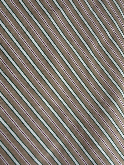Polo Ralph Lauren Custom Fit Button-Down Tan Stripes - Size XL