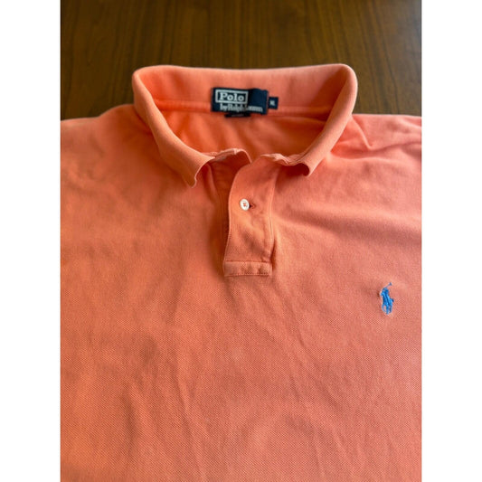Polo Ralph Lauren Men's Classic Polo Shirt Salmon - Size XL