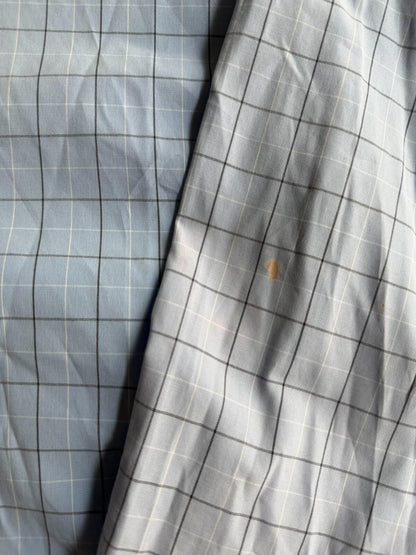 Polo Ralph Lauren Blake Men's XL Blue Grid Plaid Long Sleeve Button Down Shirt