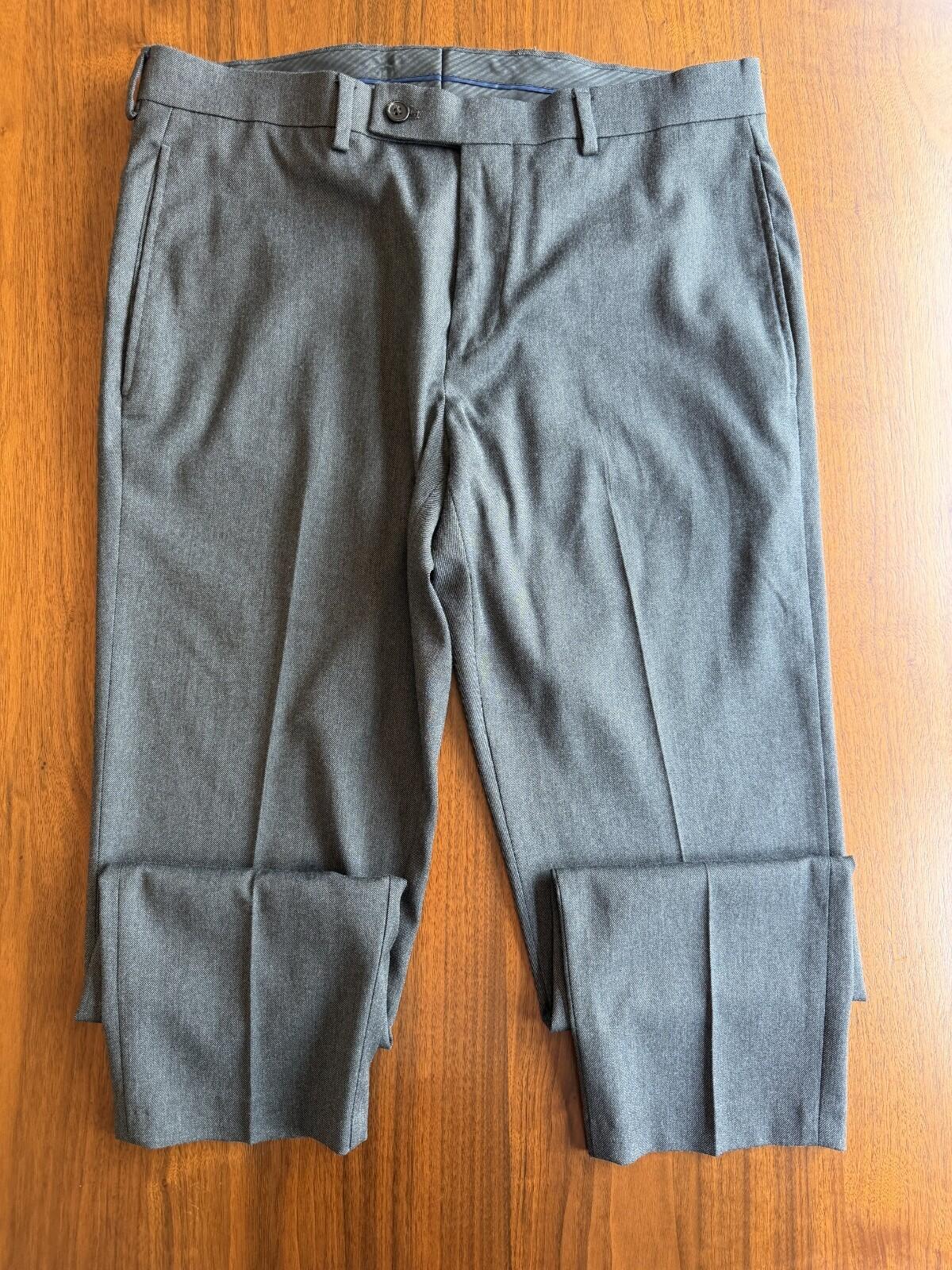 Lauren Ralph Lauren Men's Grey Dress Pants - Size 32x30