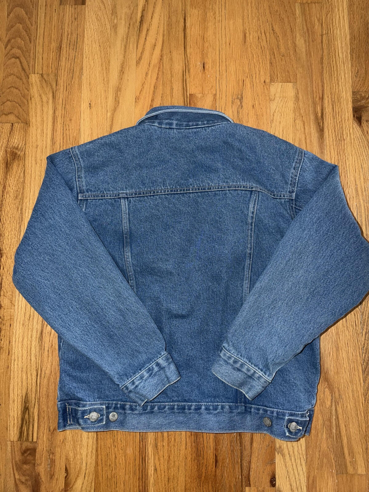 Vintage Bill Blass Women's Medium Wash Denim Jacket - Size M