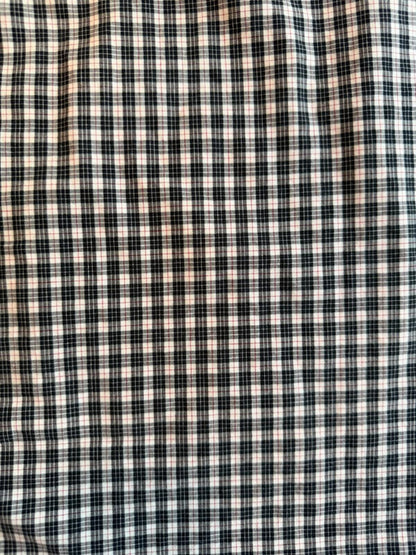 GANT Men’s Black and White Check Button-Down Shirt - Size XL