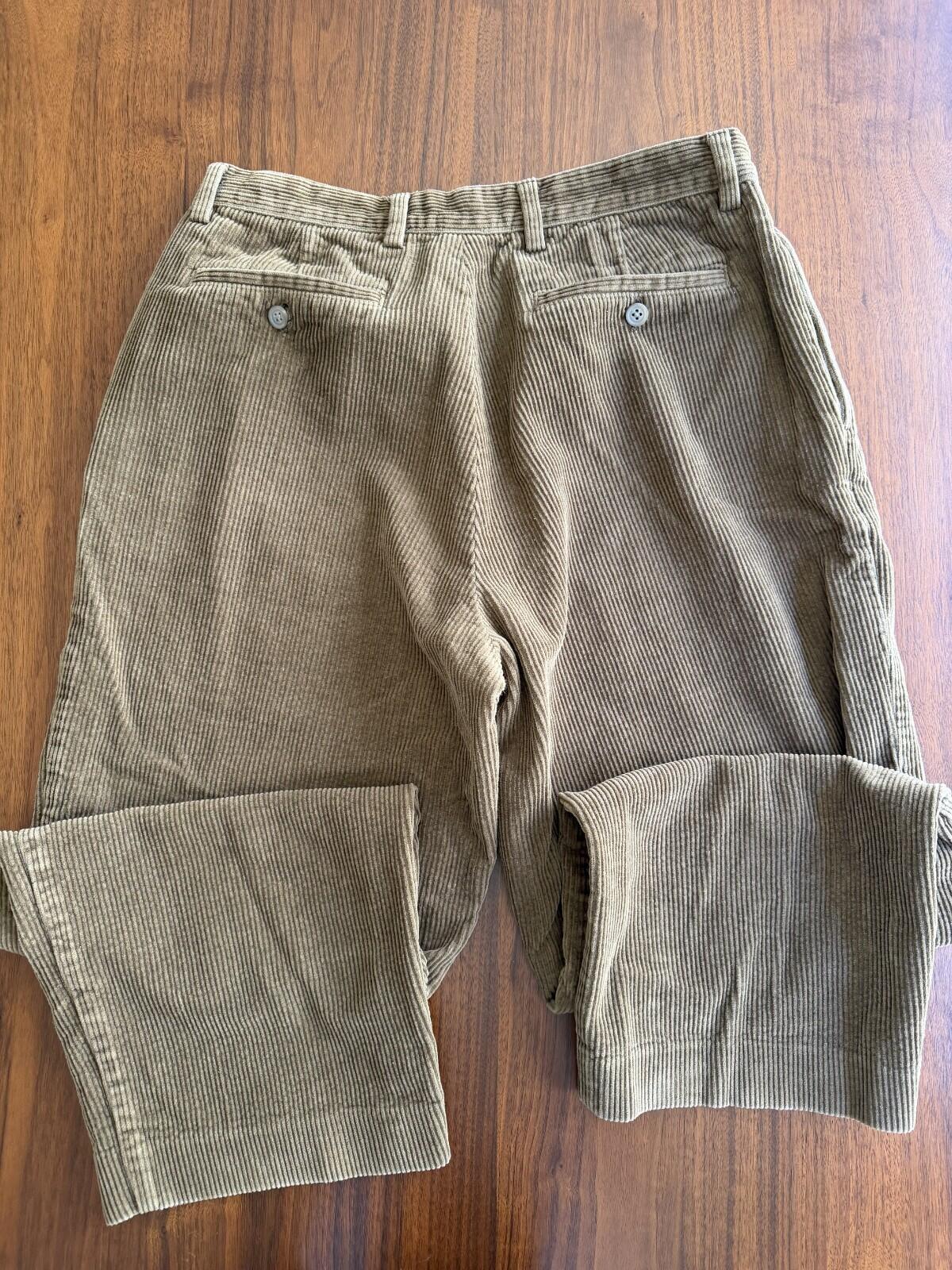 J.Crew Men's Classic Fit Courduroy Pants - Size 34x30