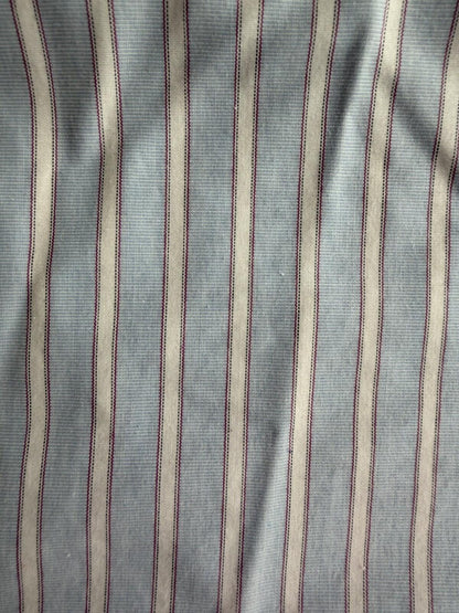Brooks Brothers Men's Slim Fit Non-Iron Blue Striped Dress Shirt - Size 17.5-35
