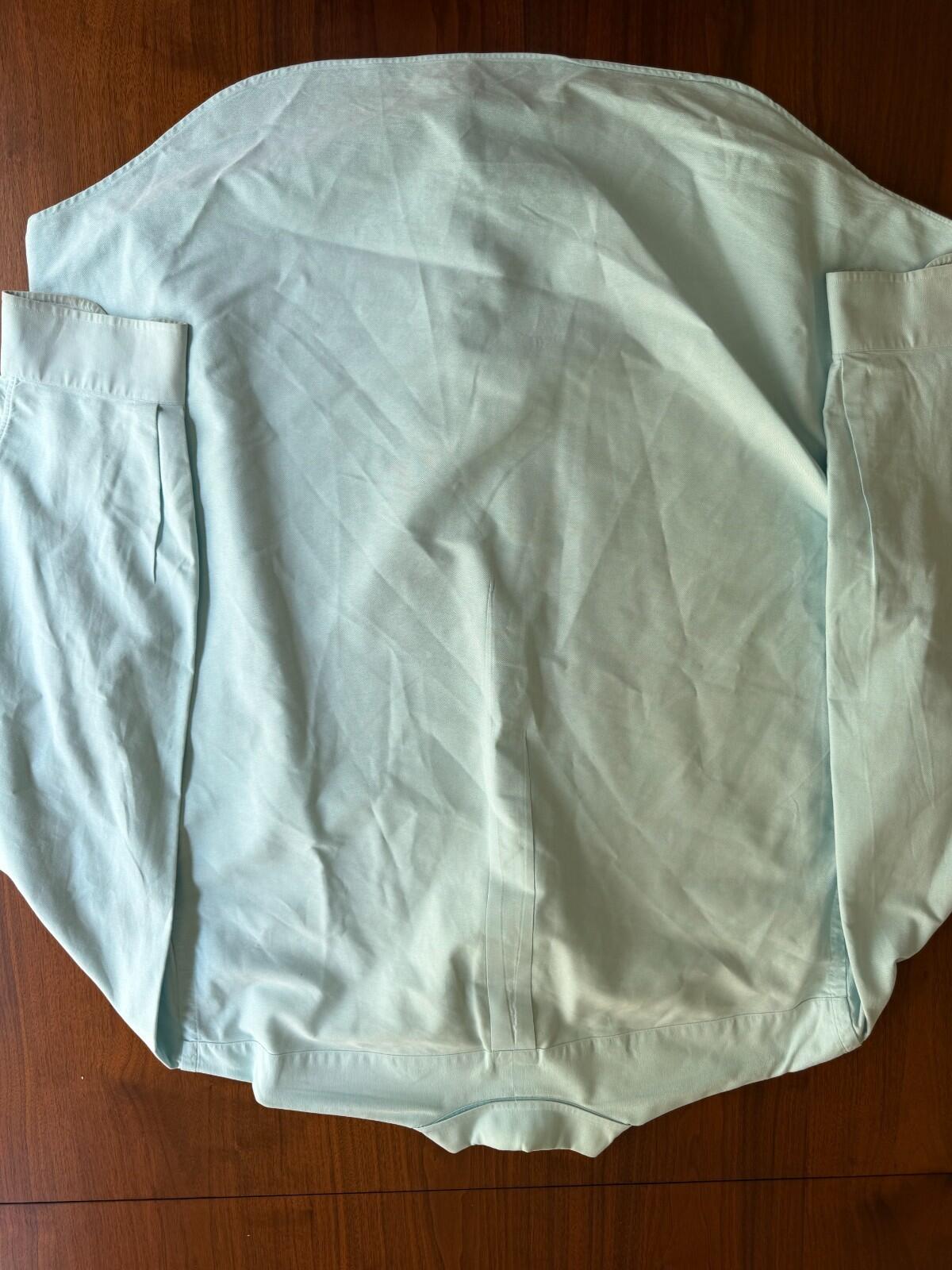 Polo Ralph Lauren Men's "Big Shirt"  Long Sleeve Oxford Mint Green - Size XL