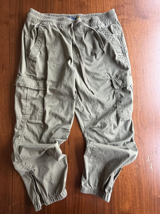 Polo Ralph Lauren Women's Olive Green Jogger Pants - Size 4