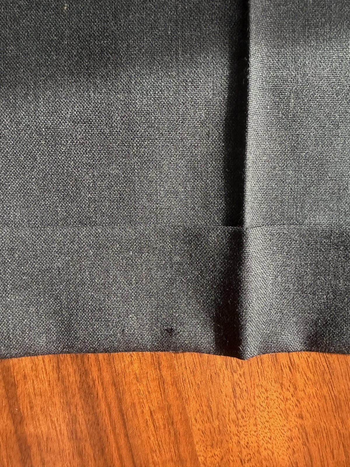 Brooks Brothers Men's Brooksease Charcoal Grey Cuffed Dress Pants - Size 36x30