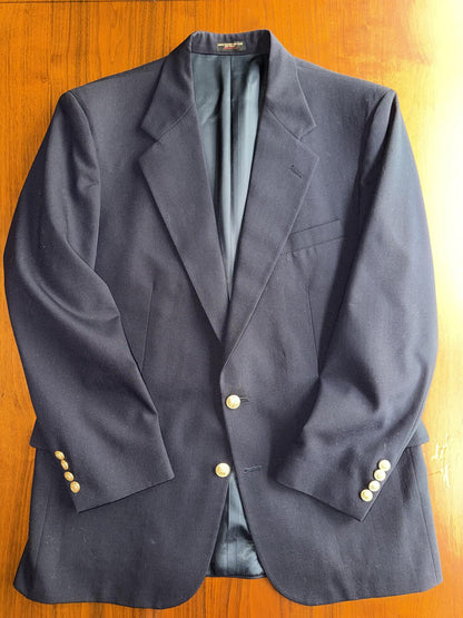 Richard Thomas Navy Blazer Sport Coat by Wright's Clothing - Size 42R