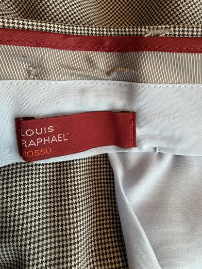 Louis Raphael Rossi Men’s Houndstooth Dress Pants - Size 36x30