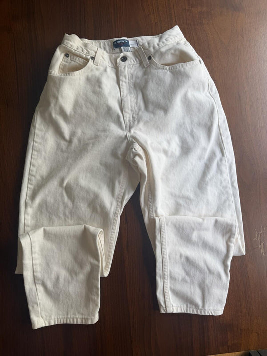 Vintage Liz Claiborne Lizwear White Classic Fit Jeans - Size 8P