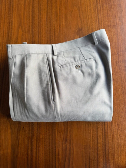 Lauren Ralph Lauren Men's Tan Pleated Dress Pants - 34x32