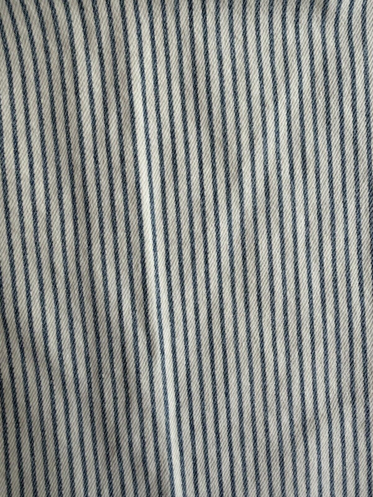 Lauren Jeans Co Women's Railroad Stripe Wide Leg Pants - Size 12