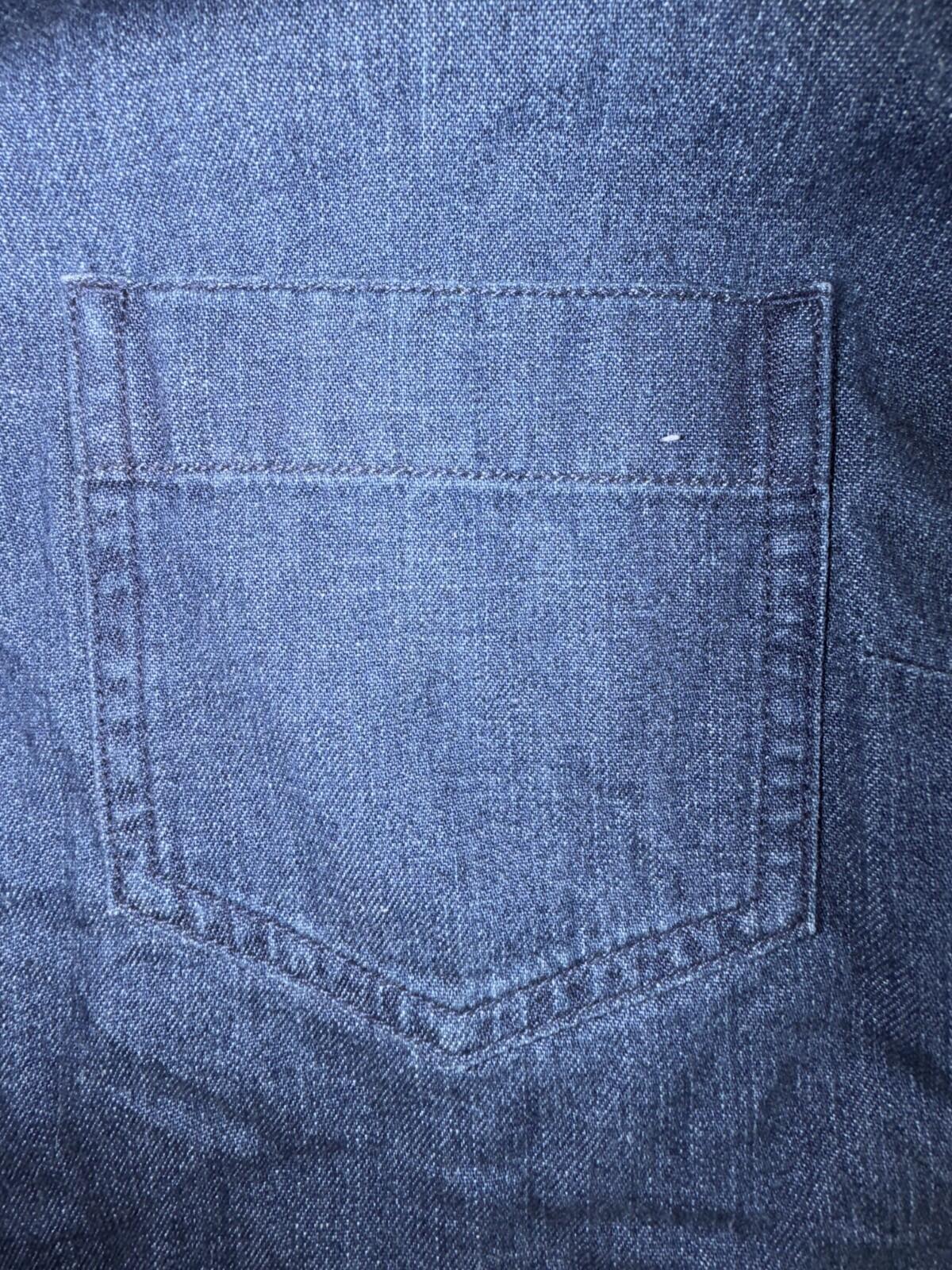 J.Crew Women's Classic Denim Button-Up - Size M