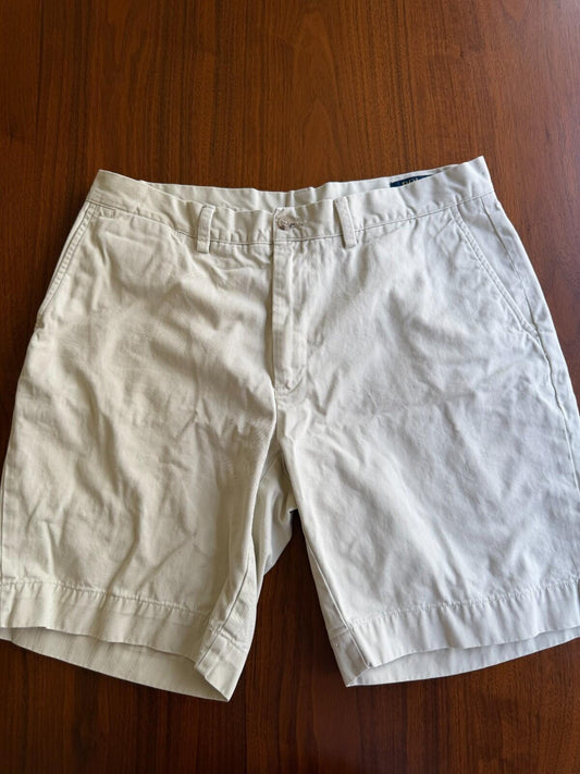 Polo Ralph Lauren Mens Size 34 Beige Cotton Chino Shorts
